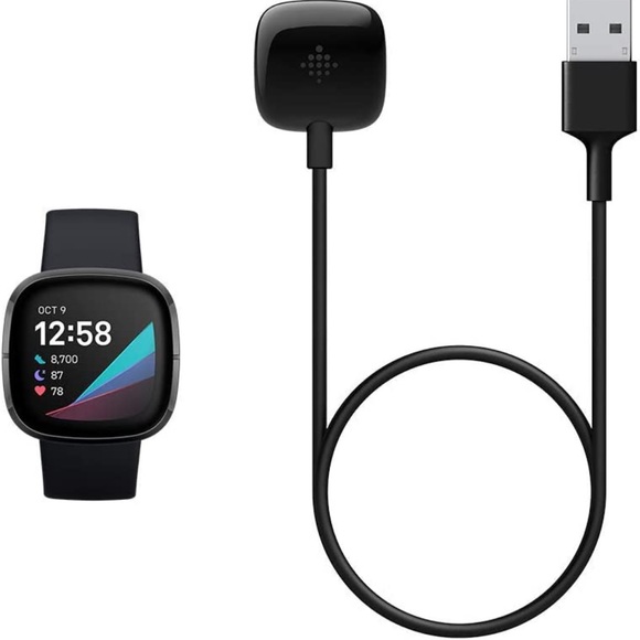 Fitbit sence and versa 3 charging cable official Fitbit product NWT